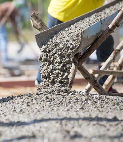 concreting new